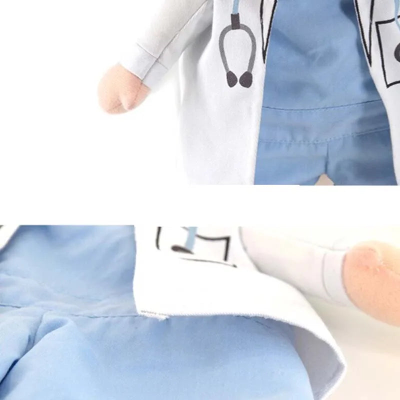 Clothes Cat Dog Cosplay Doctors Costume