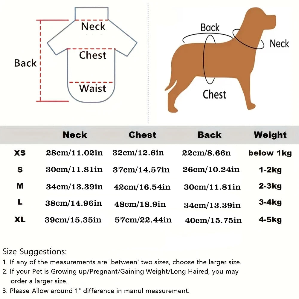 Plaid Shirt for Dogs And Cats