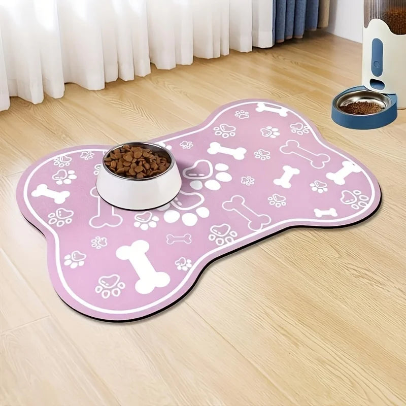 Pet Feeding Mat - Non slip, Scratch resistant