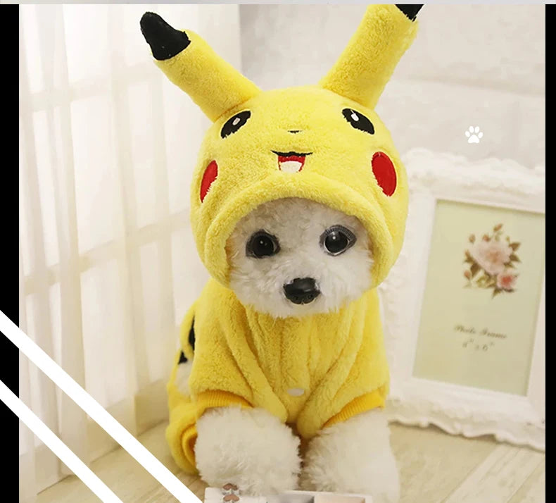 Cartoon Pet Pikachu Costume