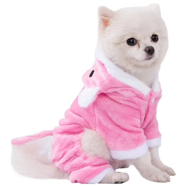 Soft Warm Fleece , Jumpsuits Pet