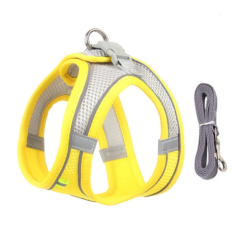 Dog Harness Leash Set for Small Dogs Adjustable