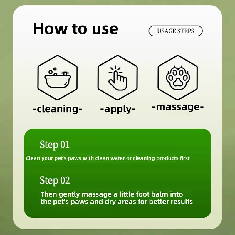 Cat Dog Paw Balm Foot Dryness Prevention