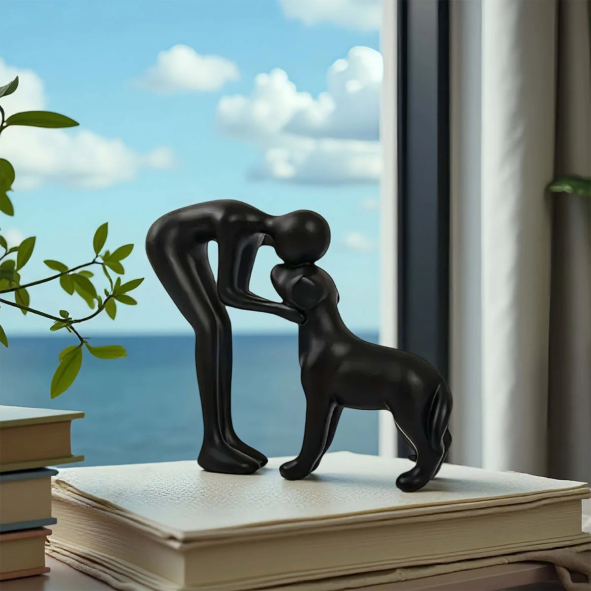 A warm gift for pet lovers and a home table decoration