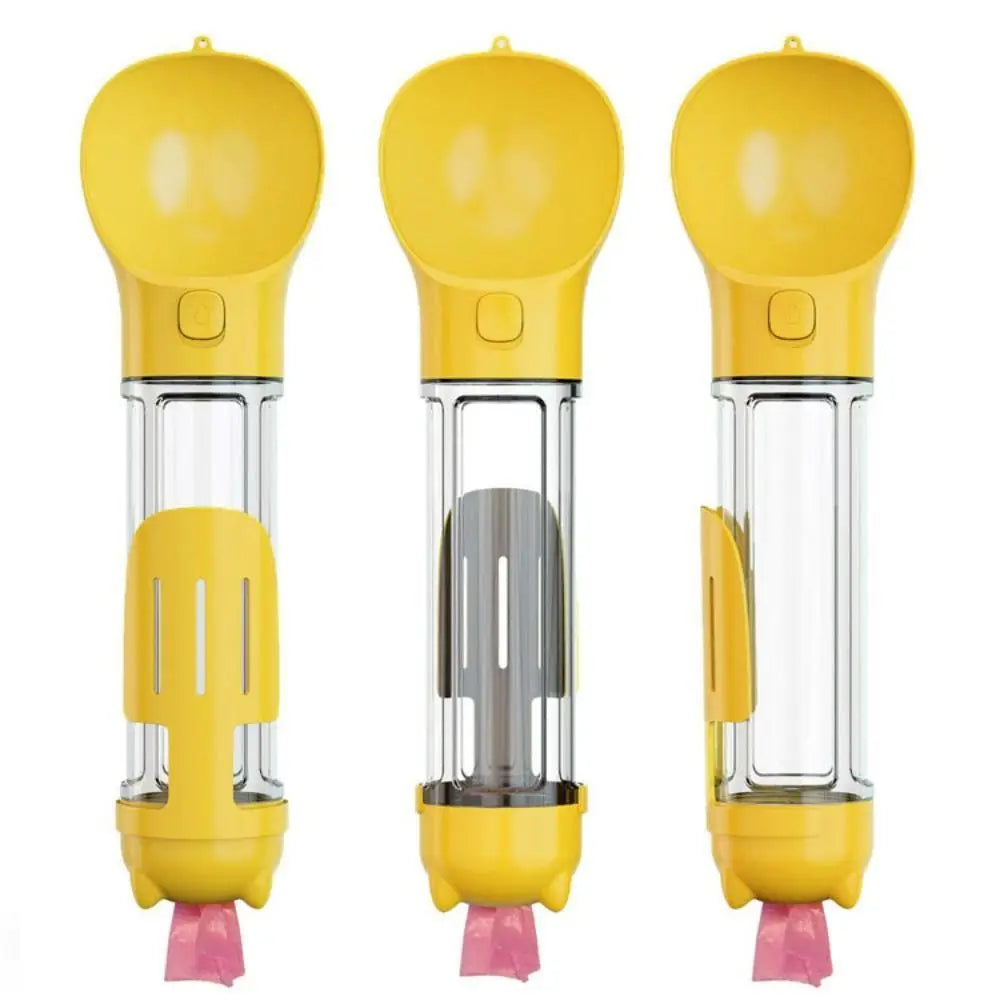 Pet Water Food Dispenser 3 in 1 Bottle