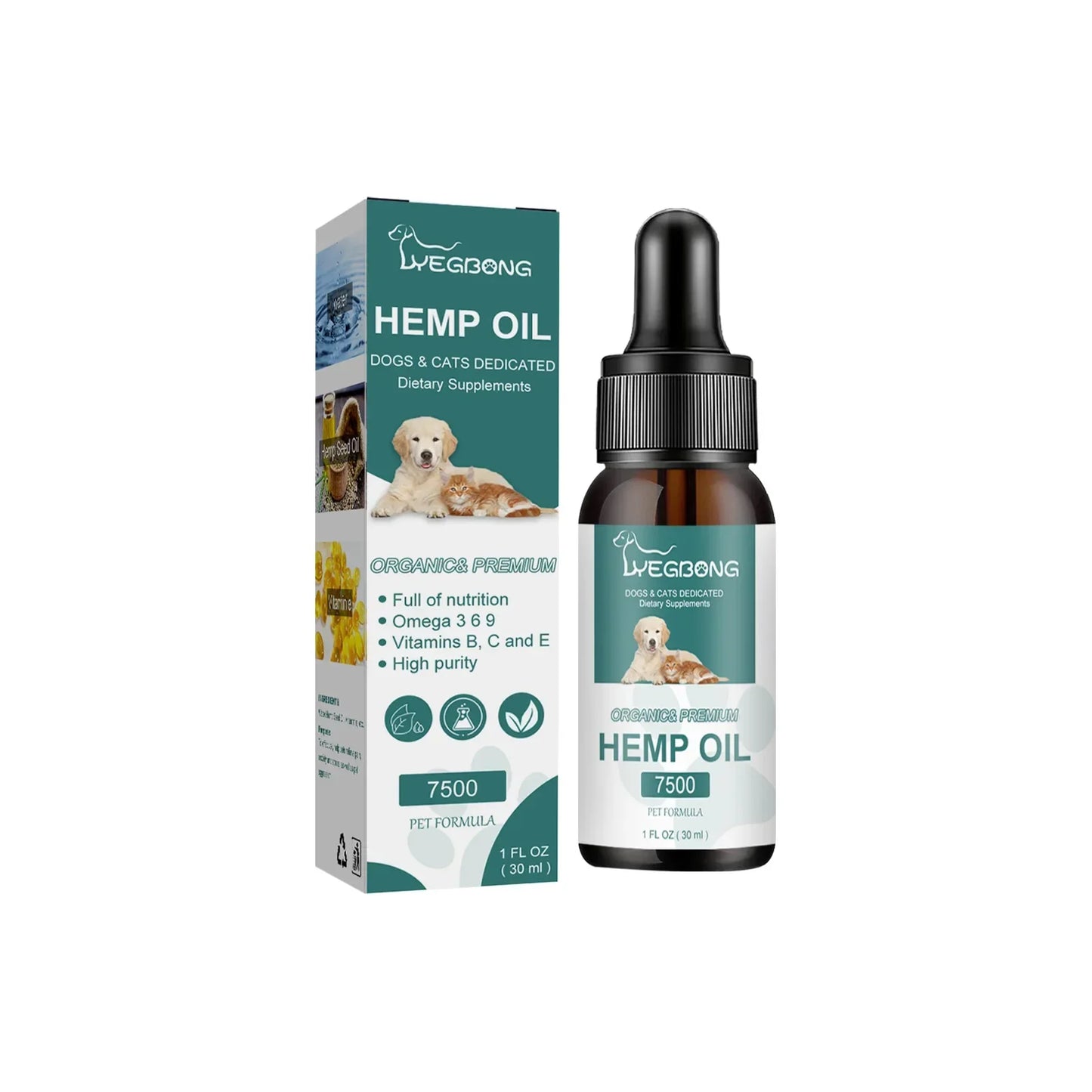 Pet Hemp speed oil