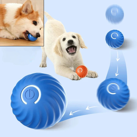 Dog Toy Ball Automatic - USB Smart puppy Interactive Dog Chew Toy Ball