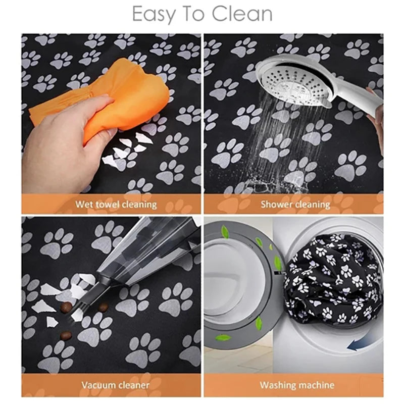 Waterproof Pet  Car Seat Cover  Printed