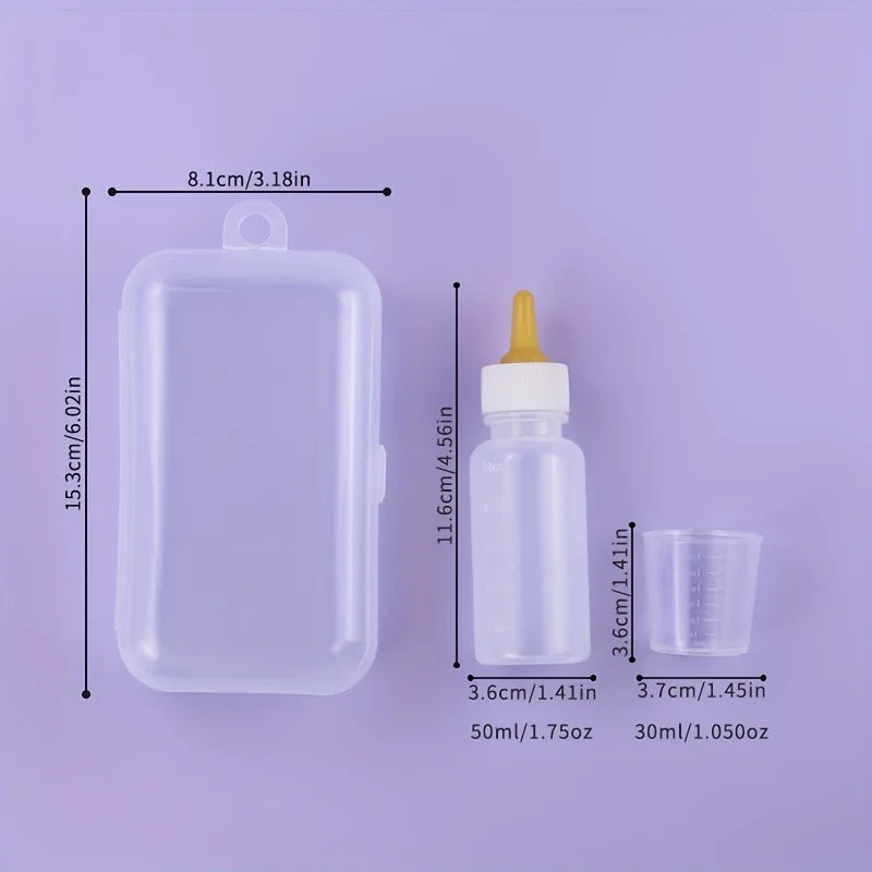 Pet Bottle Syringe Suit Newborn Kitten Feed Device
