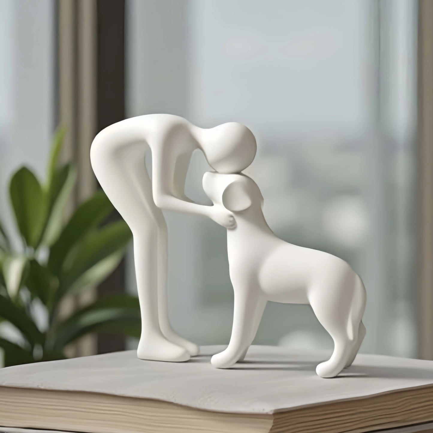 A warm gift for pet lovers and a home table decoration