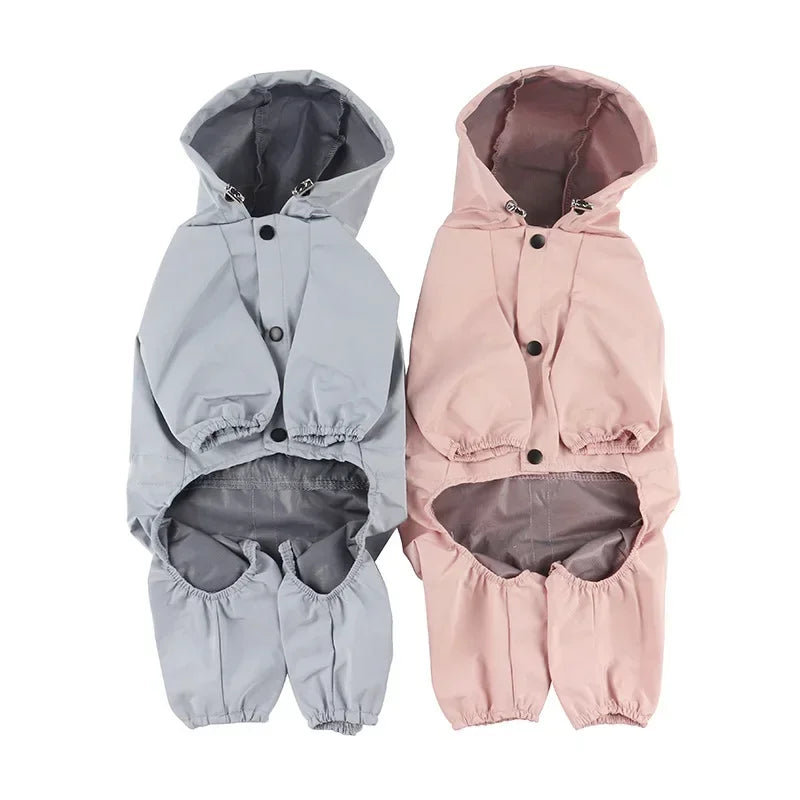 Pet clothing, rainproof, breathable and reflective clothes