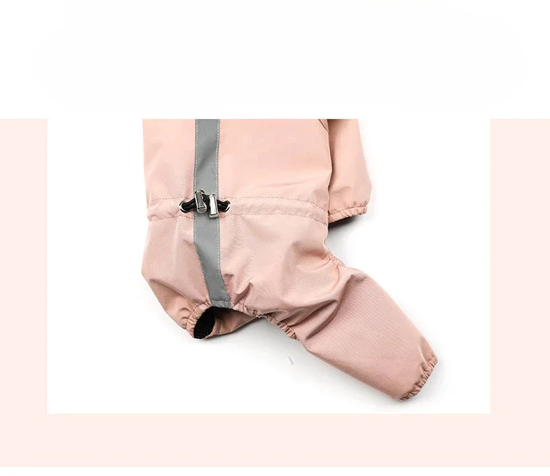 Pet clothing, rainproof, breathable and reflective clothes