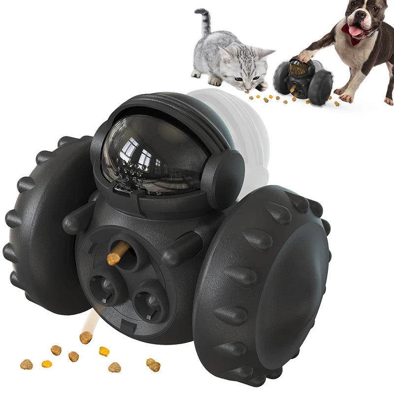 Treat Leaking Toy Pet , Slow Food Feeder