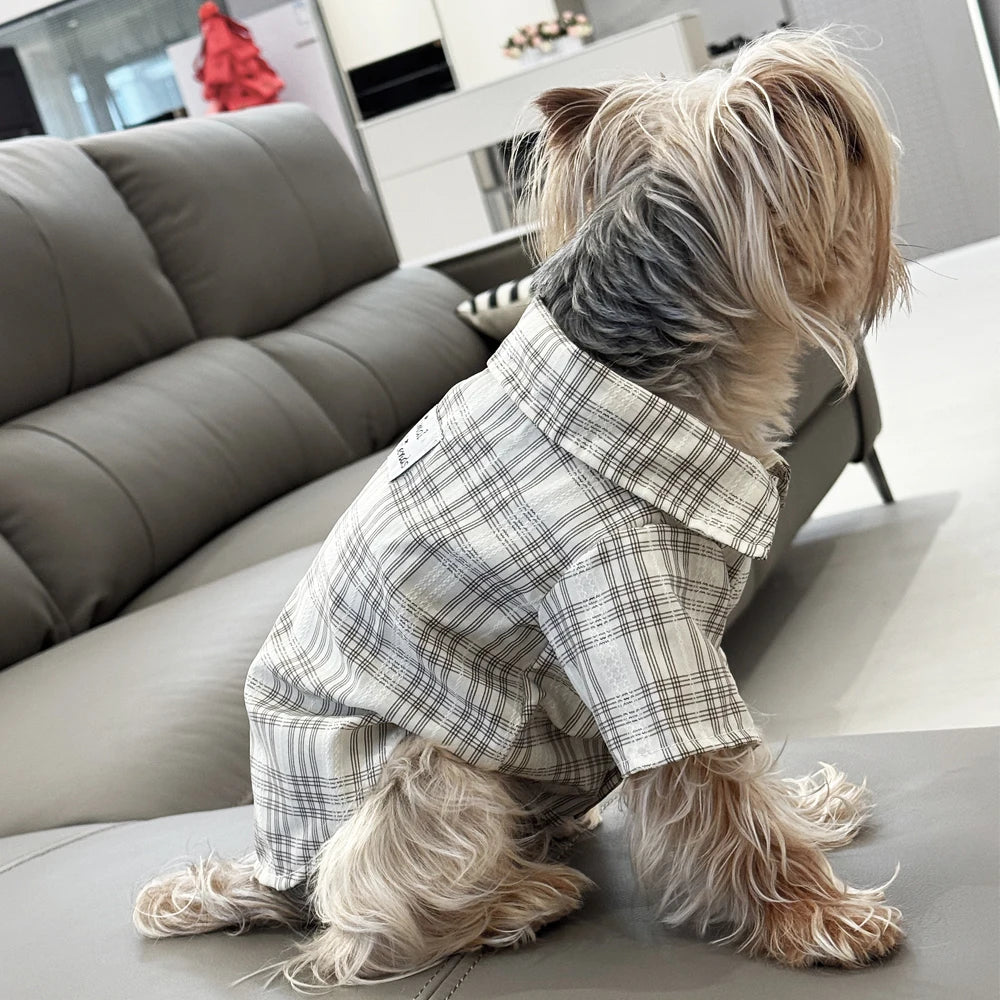 Plaid Shirt for Dogs And Cats