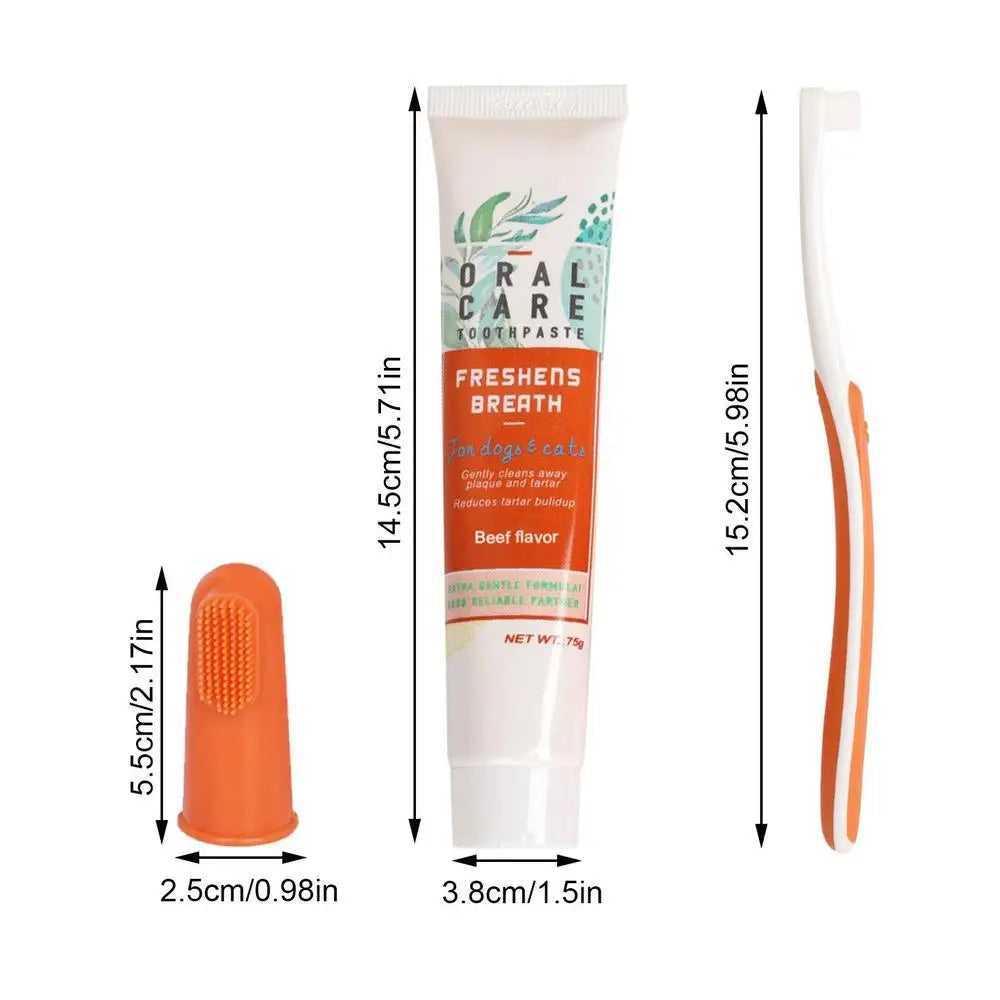 Healthy Edible Toothpaste With Toothbrush