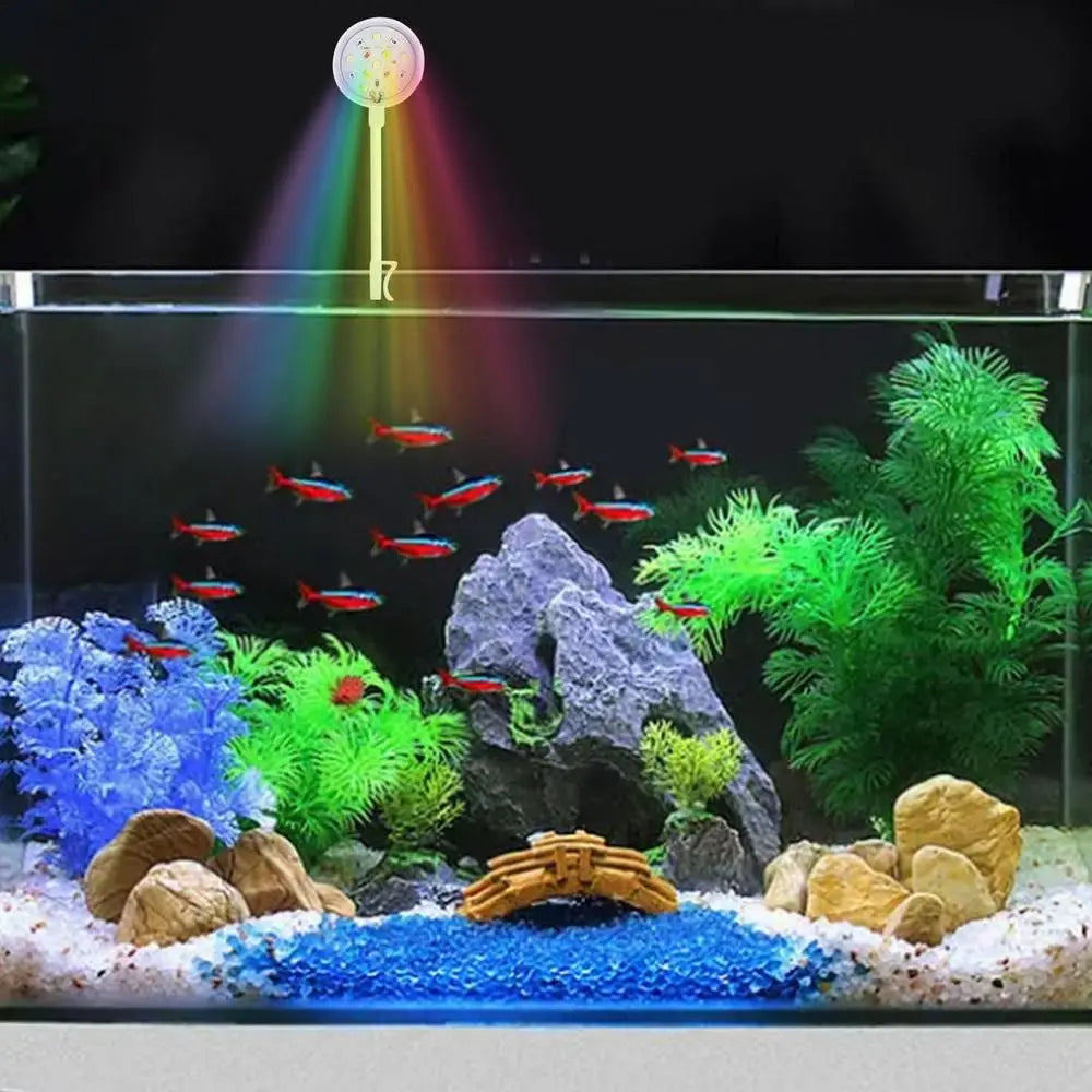 USB-Plug Aquarium Lamp Colored Lights LED Fish Tank Lamp