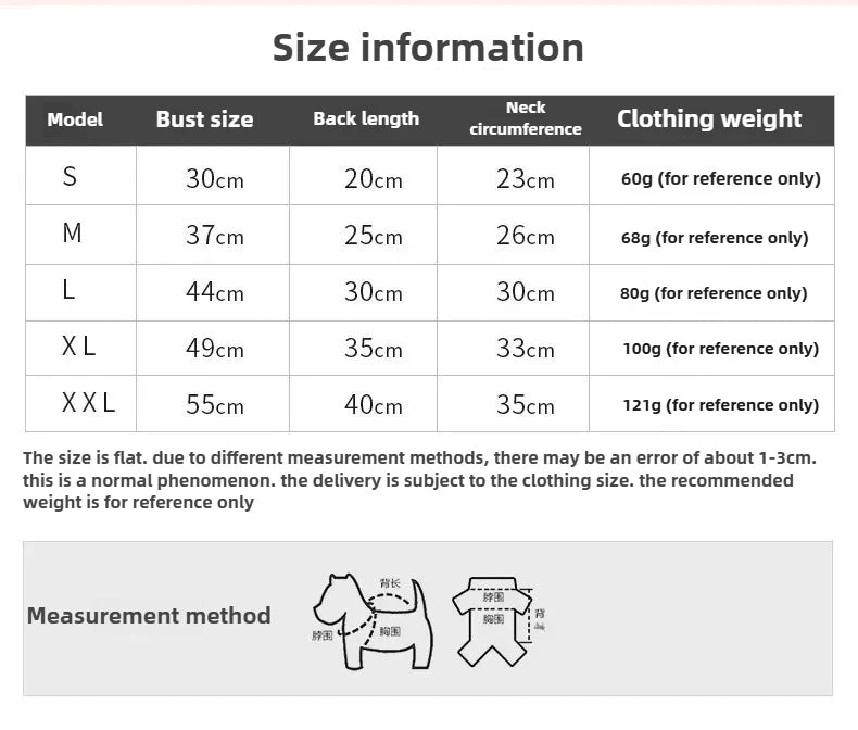 Pet clothing, rainproof, breathable and reflective clothes