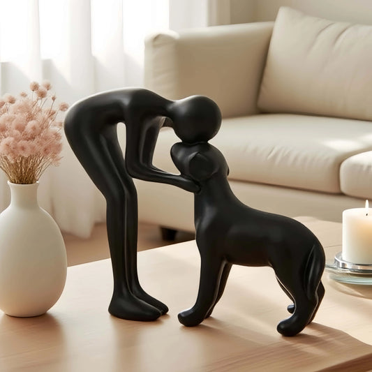 A warm gift for pet lovers and a home table decoration