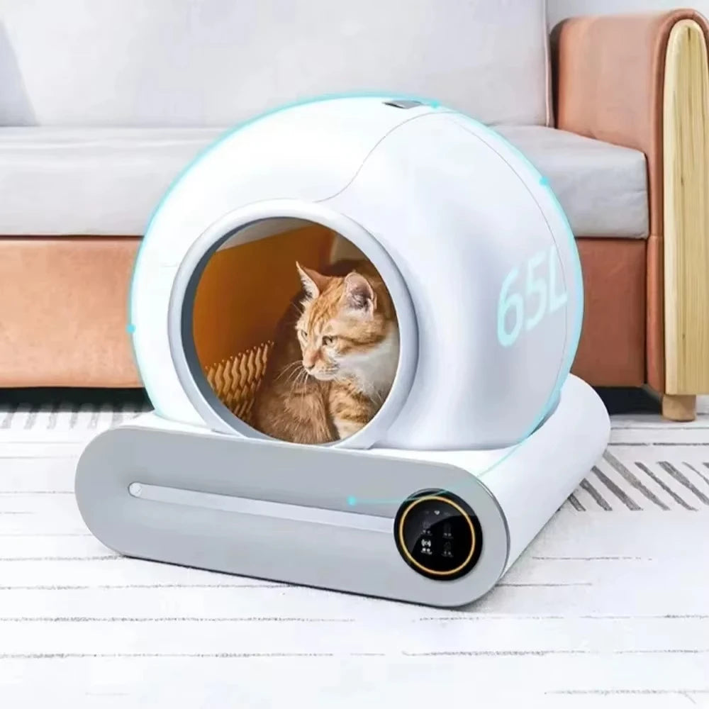 Automatic Smart Cat Litter Box Self-cleaning