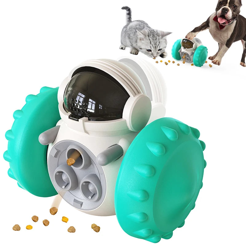 Treat Leaking Toy Pet , Slow Food Feeder