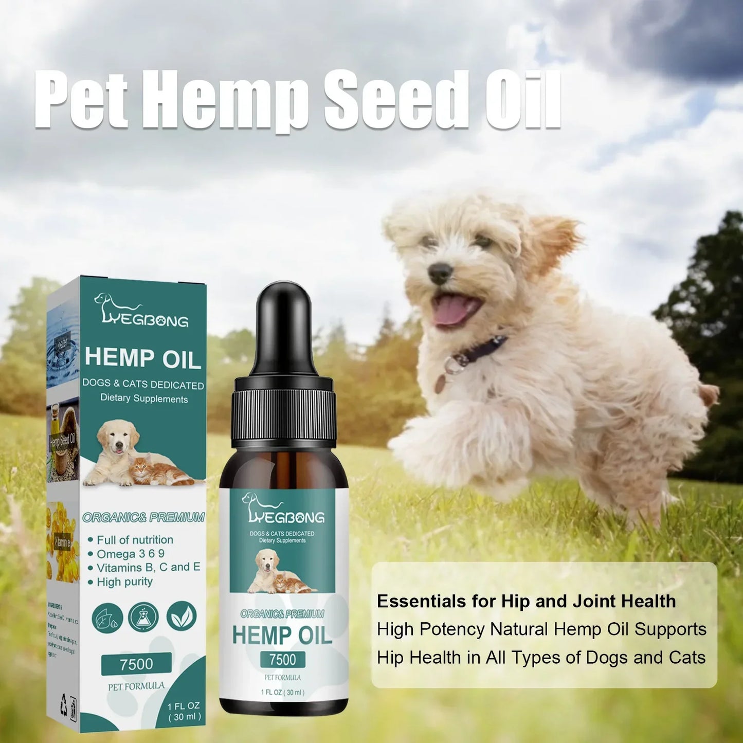 Pet Hemp speed oil