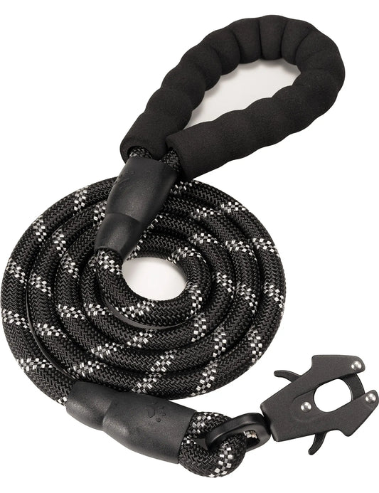 Heavy Duty Polyamide Training Dog Leash with Reflective Stripes
