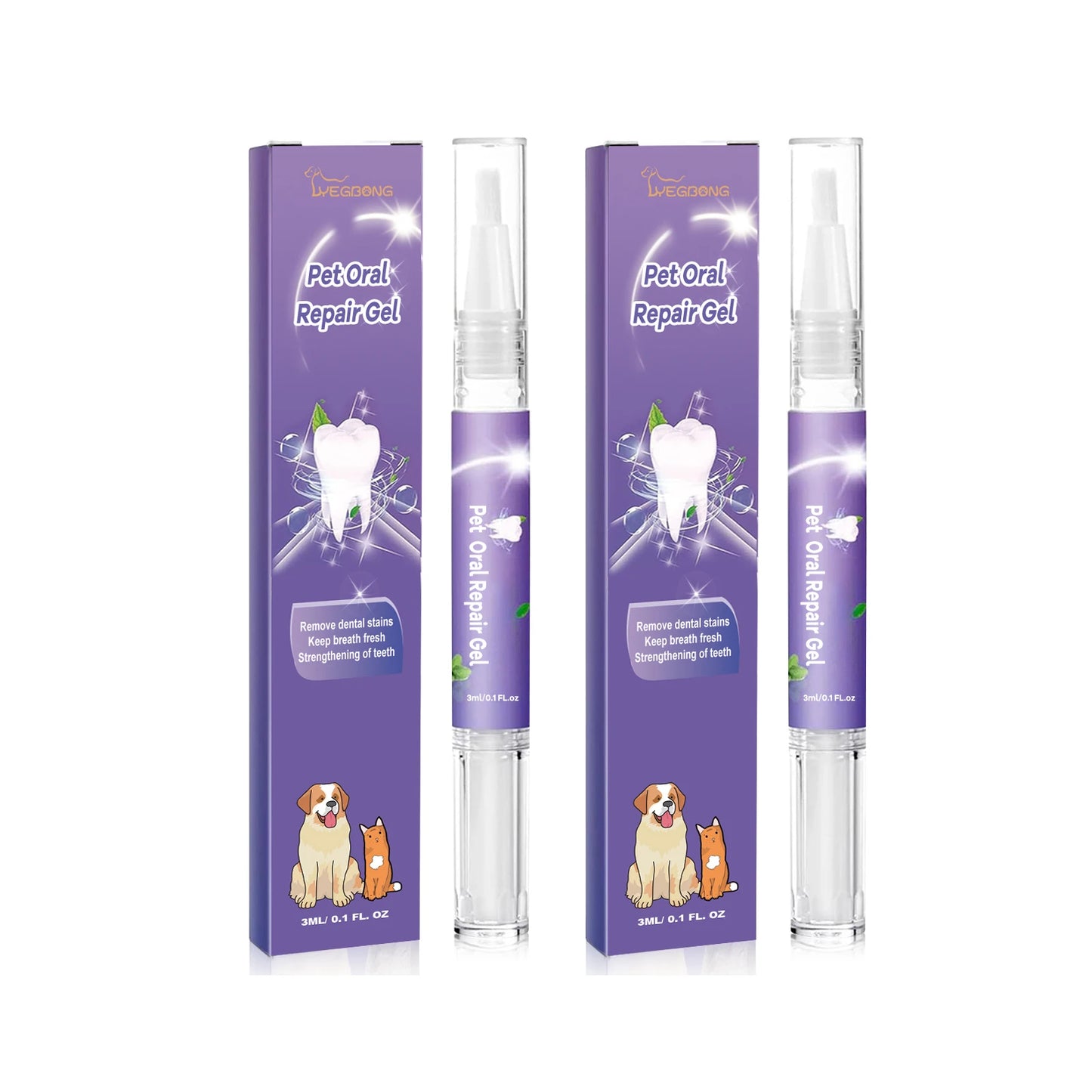 Pet Dental Care Gel 3ml Teeth Cleaning