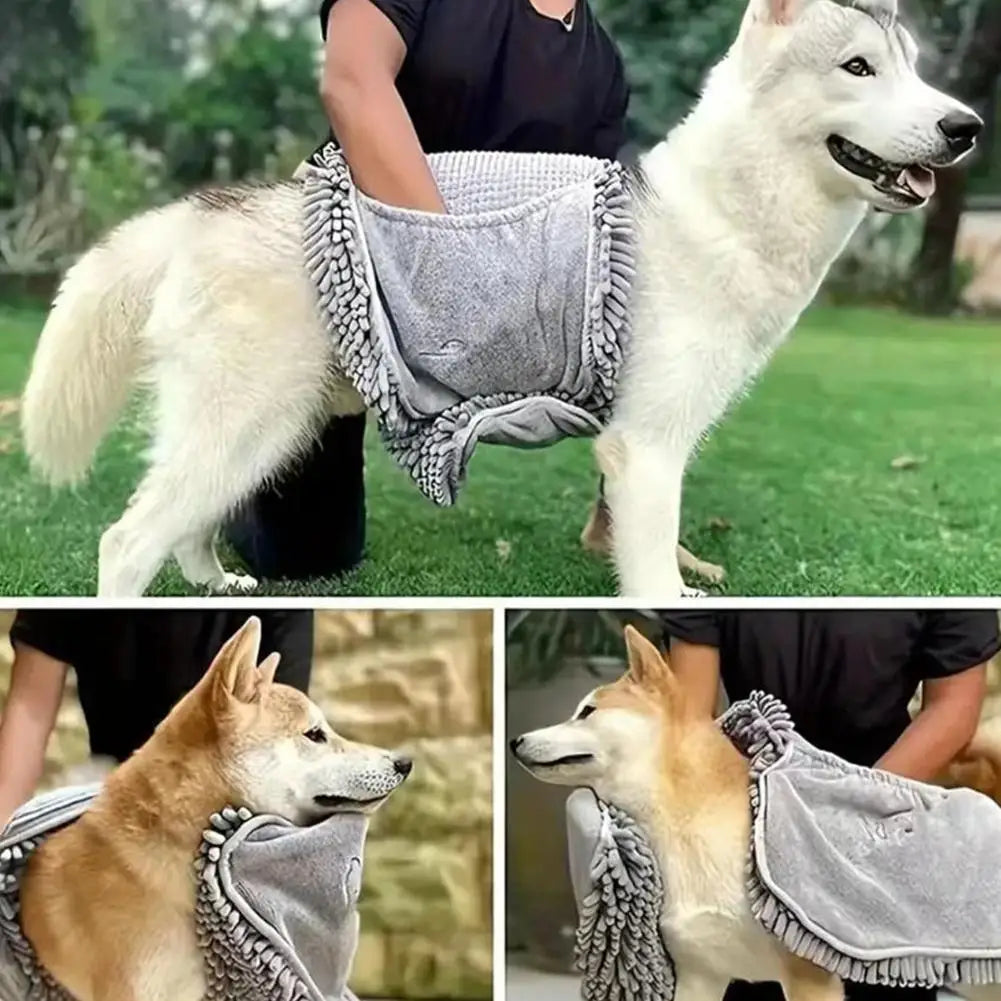 Pet Absorbent Towel Quick Drying Soft