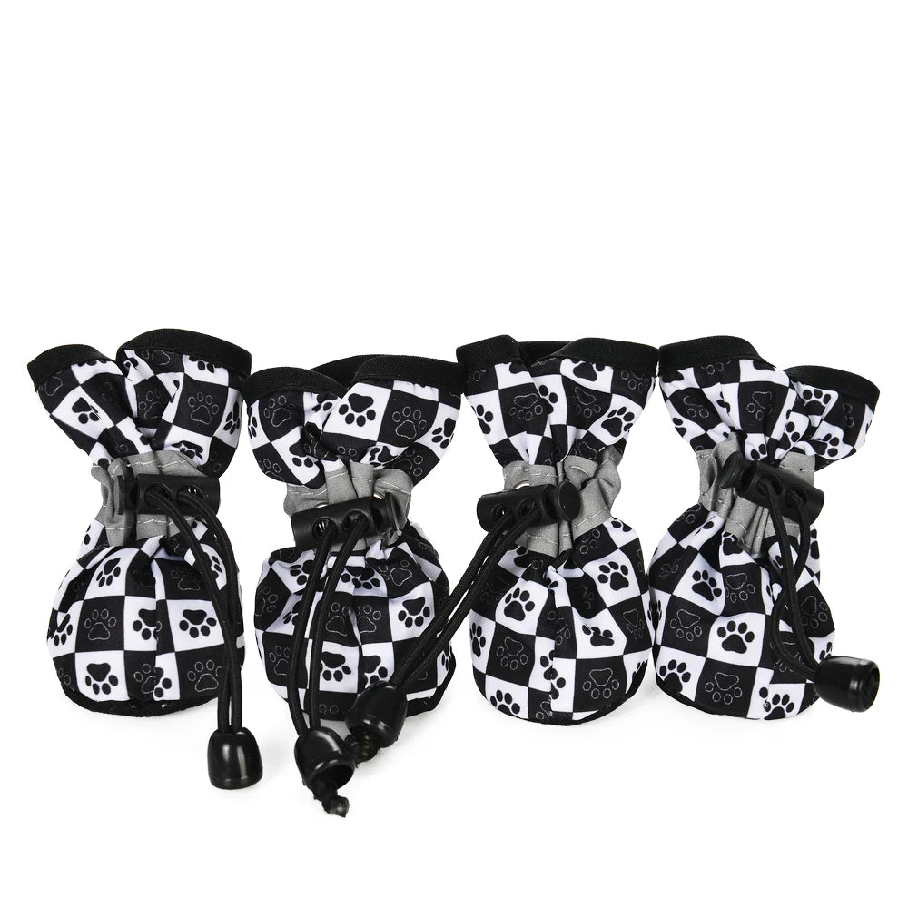 4pcs Pet Outdoor Sneakers