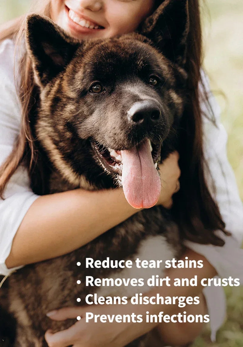 100 Pieces of Pet Eye Wipes