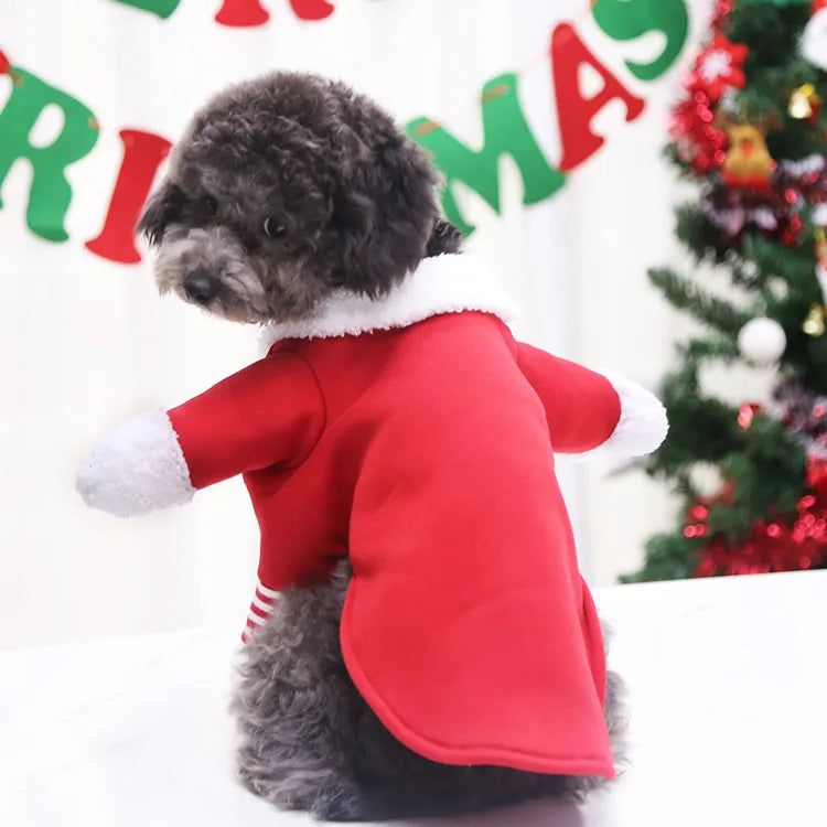 Santa Claus Dog Costume