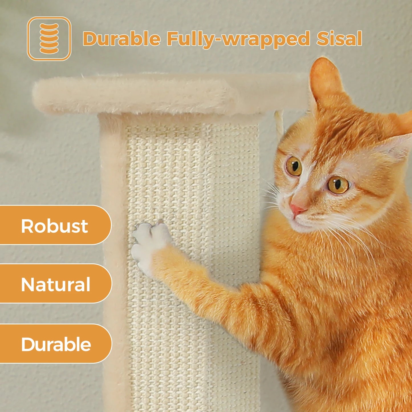 80CM Cat Scratching Post for Indoor