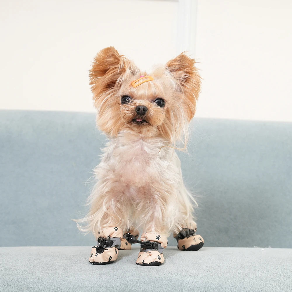 4pcs Pet Outdoor Sneakers