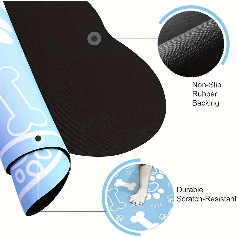 Pet Feeding Mat - Non slip, Scratch resistant