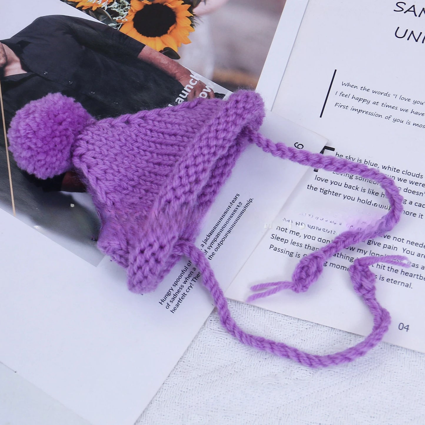 Stylish Dog Cat Warm Hat