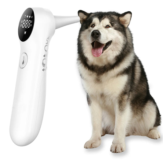 Pet Ear Thermometer for Dogs and Livestock