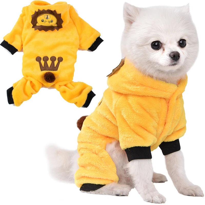 Soft Warm Fleece , Jumpsuits Pet