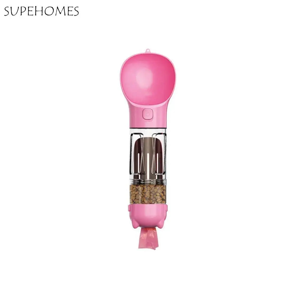 Pet Water Food Dispenser 3 in 1 Bottle