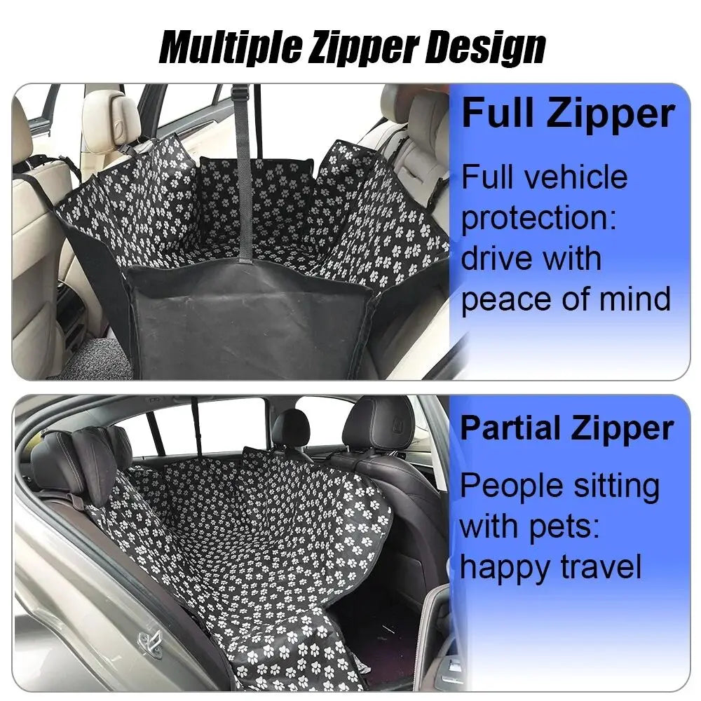Waterproof Pet  Car Seat Cover  Printed