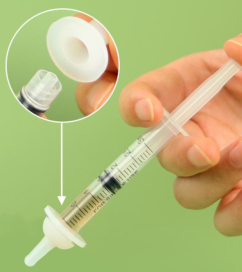 Pet Bottle Syringe Suit Newborn Kitten Feed Device