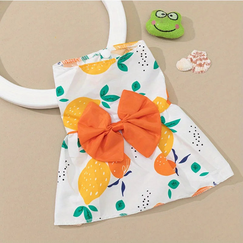 Floral Outfit for Cats and Dogs