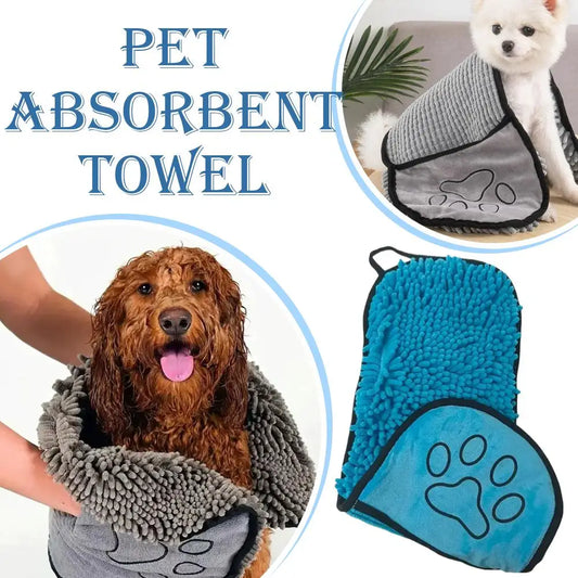Pet Absorbent Towel Quick Drying Soft