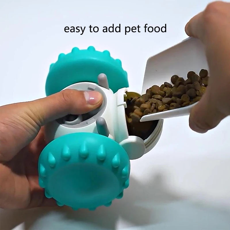 Treat Leaking Toy Pet , Slow Food Feeder