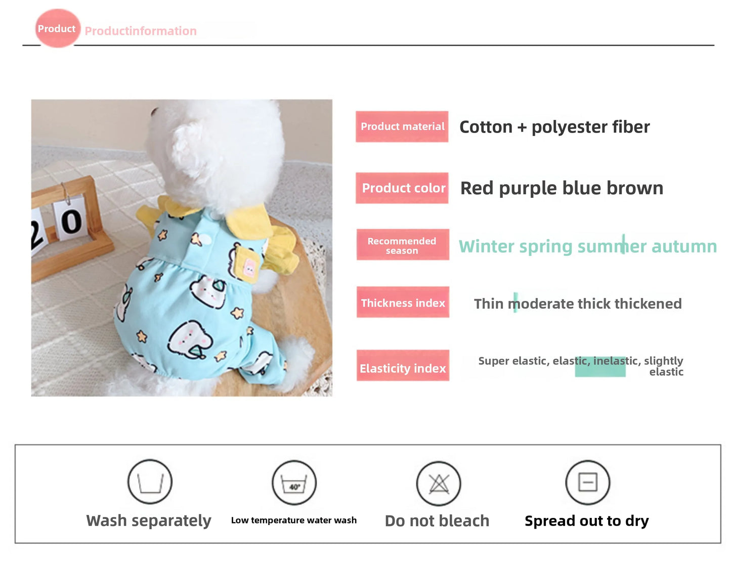 Pet Clothes for Pomeranian