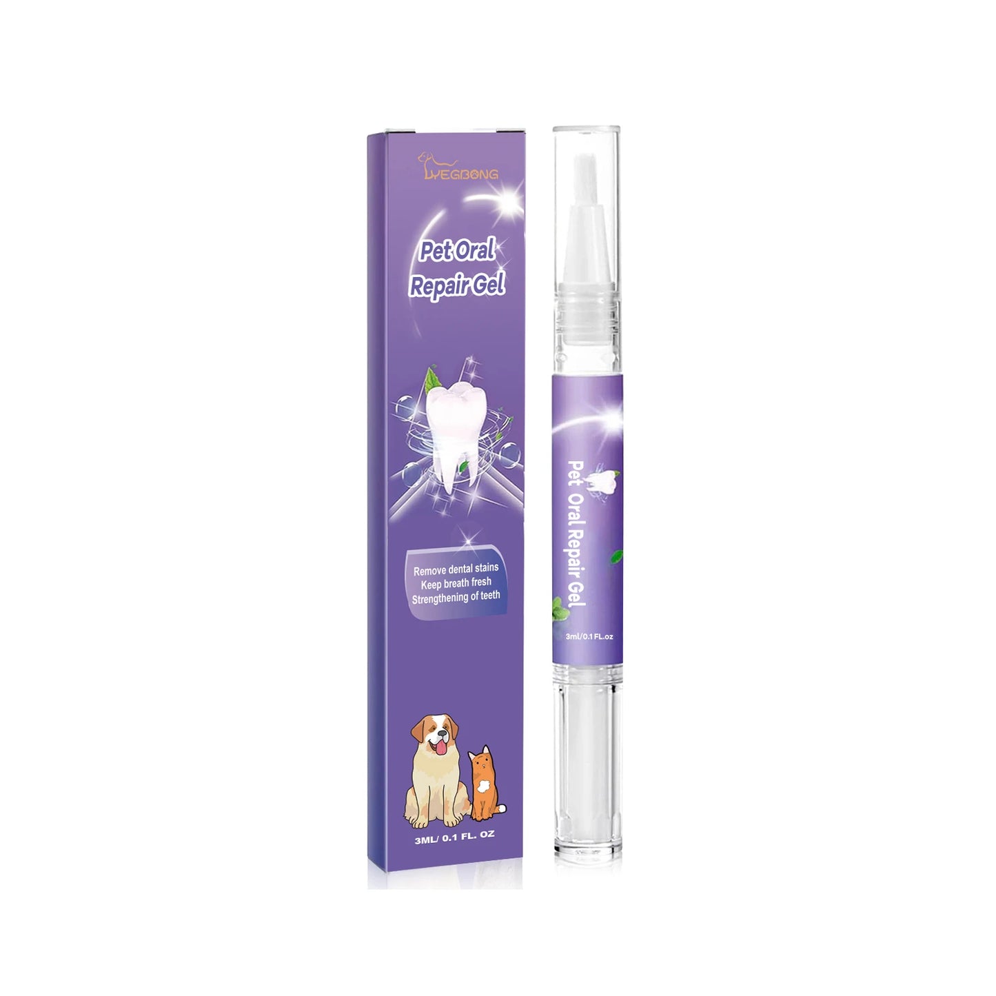 Pet Dental Care Gel 3ml Teeth Cleaning