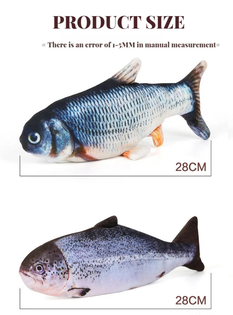 Electric Fish Toy For Cats