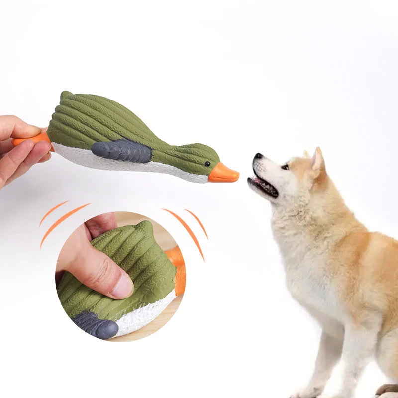 Latex Toys Sound Squeaky Penguin Animal Chew Pet Rubber Vocal Toys